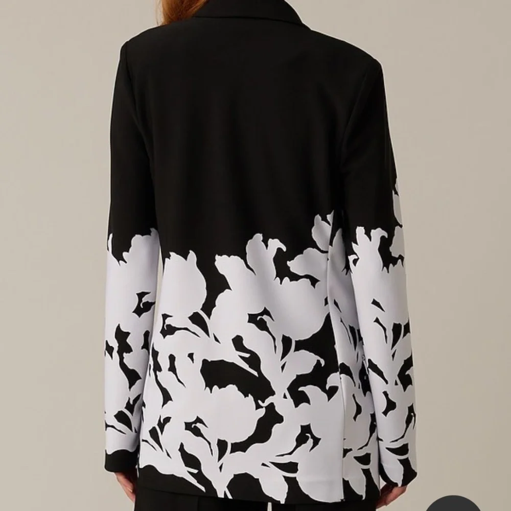 NWT Joseph Ribkoff Floral Blazer - Picture 3 of 6